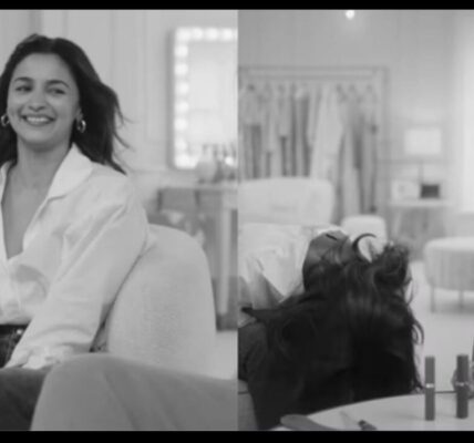Alia Bhatt's first meeting with mimicry artist Chandni, the actress could not stop laughing in L'Oréal ad shoot