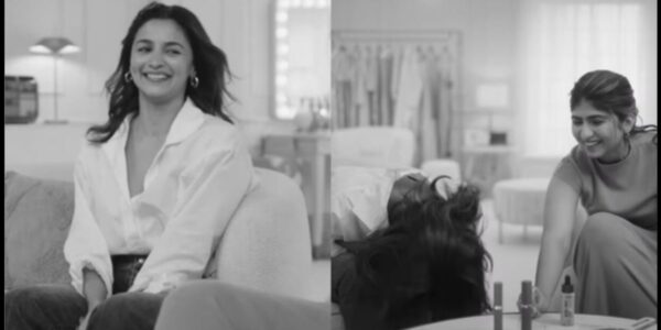 Alia Bhatt's first meeting with mimicry artist Chandni, the actress could not stop laughing in L'Oréal ad shoot