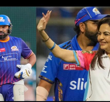 IPL 2025: Rohit Sharma won the hearts of fans at Wankhede, took an emotional lap with Nita Ambani