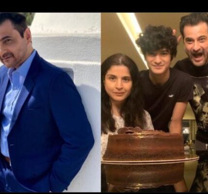 Sanjay Kapoor shared a special father-son's moment on son Jahan's birthday