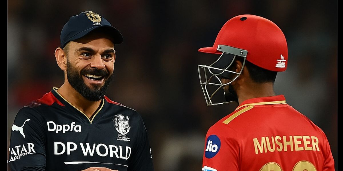 Virat Kohli's funny sledging: "Who is this?" - Mushir Khan's IPL debut becomes the talk of the town