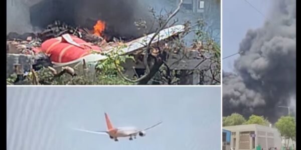 Air India plane crash: Crashed in Ahmedabad, former CM Vijay Rupani also on board