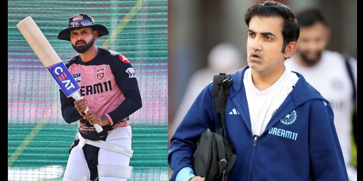Why was Shreyas Iyer not selected in the Test team? Gambhir made a big statement