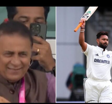 Sunil Gavaskar made a big revelation, he wanted to 'backstand' after Rishabh Pant's century