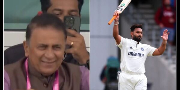 Sunil Gavaskar made a big revelation, he wanted to 'backstand' after Rishabh Pant's century