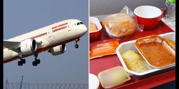 Five passengers and two crew members fell ill on Air India's London to Mumbai flight; food suspected to be contaminated