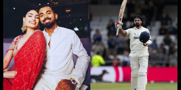Athiya Shetty posted an emotional post on social media on KL Rahul's century